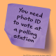 13 Voter ID poster